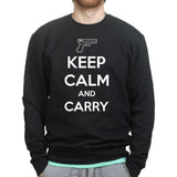 Keep Calm and Carry G19 Sweatshirt Style001
