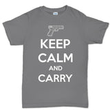 Keep Calm and Carry G19 Mens T-shirt