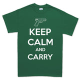 Keep Calm and Carry G19 Mens T-shirt