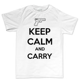 Keep Calm and Carry G19 Mens T-shirt