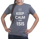 Keep Calm and Fuck Isis Ladies T-shirt