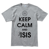 Keep Calm and Fuck Isis Men's T-shirt Style001