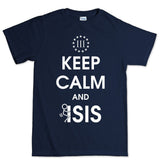 Keep Calm and Fuck Isis Men's T-shirt Style001