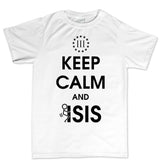 Keep Calm and Fuck Isis Men's T-shirt Style001