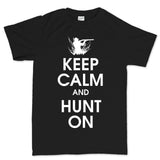 Keep Calm and Hunt On Men's T-shirt