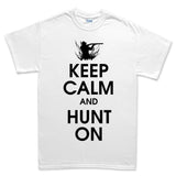Keep Calm and Hunt On Men's T-shirt Style001