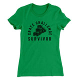 Crate Challenge Survivor 2021 Funny Women's T-Shirt