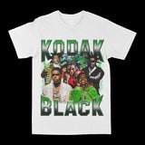 Kodak Black Green Graphic Tee Style001