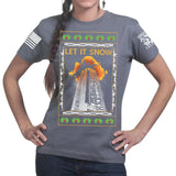 Nakatomi Towers Christmas Ladies T-shirt Style001