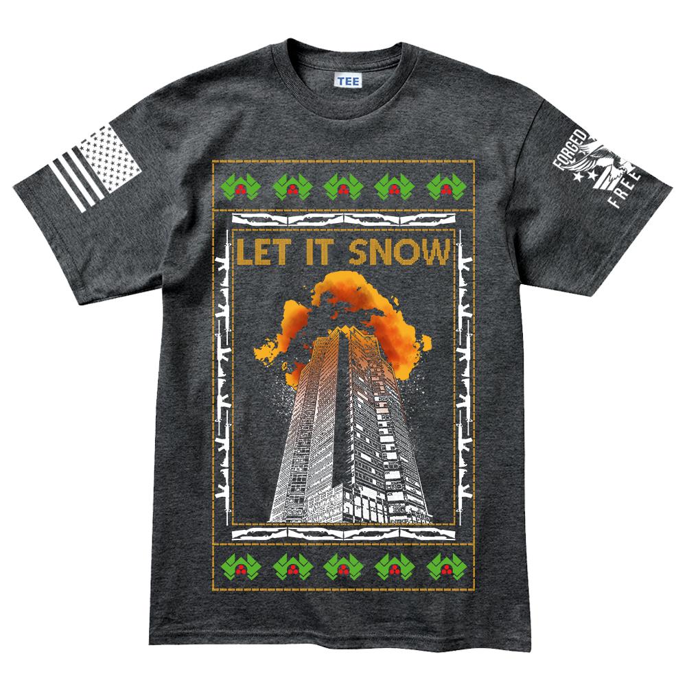 Nakatomi Towers Men's Christmas T-shirt Style001