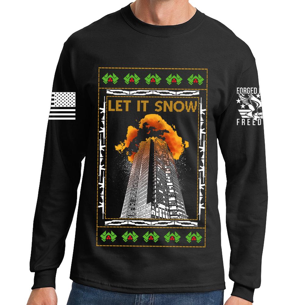 Nakatomi Towers Christmas Long Sleeve T-shirt Style001