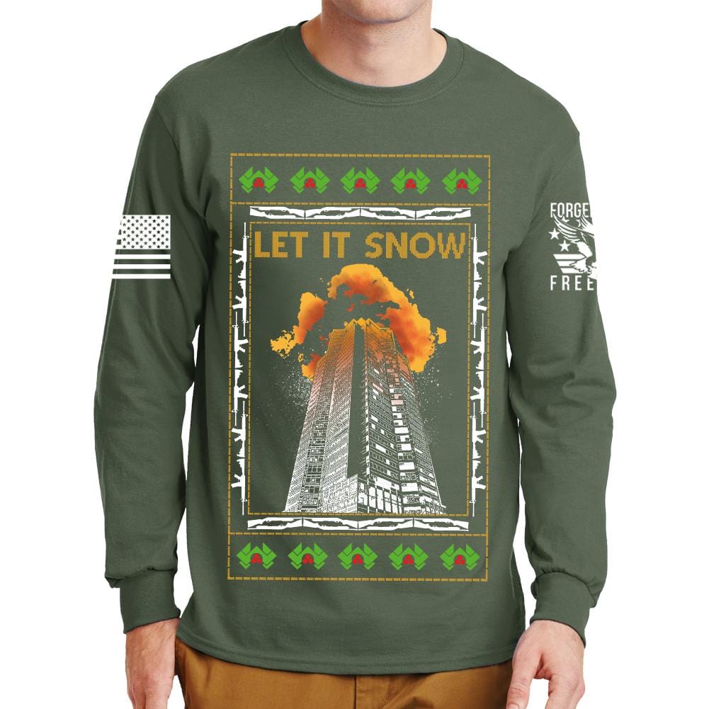 Nakatomi Towers Christmas Long Sleeve T-shirt Style001