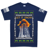 Nakatomi Towers Men's Christmas T-shirt Style001
