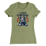 I Love Purrades Women's T-Shirt