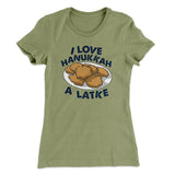 I Love Hanukkah A-Latke Women's T-Shirt