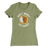 Don't Worry Eat Curry Women's T-Shirt