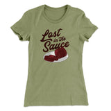 Lost In The Sauce Funny Thanksgiving Women's T-Shirt