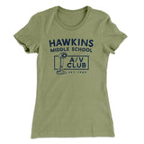 Hawkins Middle School A/V Club Women's T-Shirt