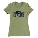 USA Curling Women's T-Shirt