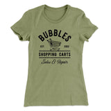 Bubbles Shopping Carts Women's T-Shirt