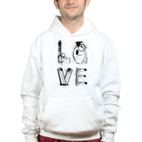 LOVE Weapons Hoodie Style001