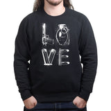 LOVE Weapons Sweatshirt Style001