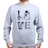 LOVE Weapons Sweatshirt Style001