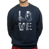 LOVE Weapons Sweatshirt Style001