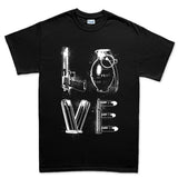 Men's LOVE Weapons T-shirt Style001