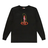 YYH KURAMA ROSE LONG SLEEVE SHIRT (BLACK)