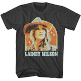 Lainey Wilson - Photo And Arch - American Classics - Solid Gray Adult Short Sleeve T-Shirt