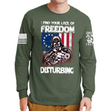 Freedom Vader Long Sleeve T-shirt Style001