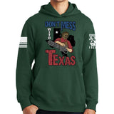 Don't Mess With Texas (Leatherface) Hoodie Style001