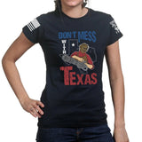 Ladies Don't Mess With Texas (Leatherface) T-shirt Style001