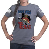 Ladies Don't Mess With Texas (Leatherface) T-shirt Style001