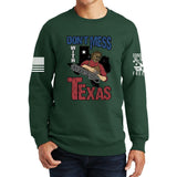 Don't Mess With Texas (Leatherface) Sweatshirt Style001