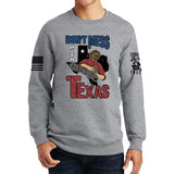 Don't Mess With Texas (Leatherface) Sweatshirt Style001