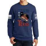 Don't Mess With Texas (Leatherface) Sweatshirt Style001