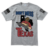 Mens Don't Mess With Texas (Leatherface) T-shirt Style001