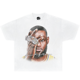 Lebron Championship Rings Hand Boxy Shirt Streetwear Y2K