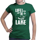 Life At The Lake Ladies T-shirt