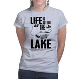 Life At The Lake Ladies T-shirt