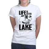 Life At The Lake Ladies T-shirt