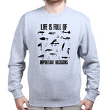 Lure Decisions Sweatshirt Style001