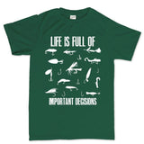 Lure Decisions Men's T-shirt Style001