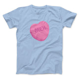 Meh. Candy Heart Funny Men/Unisex T-Shirt