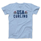 USA Curling Men/Unisex T-Shirt