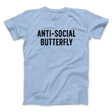 Anti-Social Butterfly Funny Men/Unisex T-Shirt