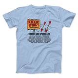 Kickin' Wing's Fireworks Funny Movie Men/Unisex T-Shirt