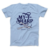 My-T-Sharp Barbershop Funny Movie Men/Unisex T-Shirt